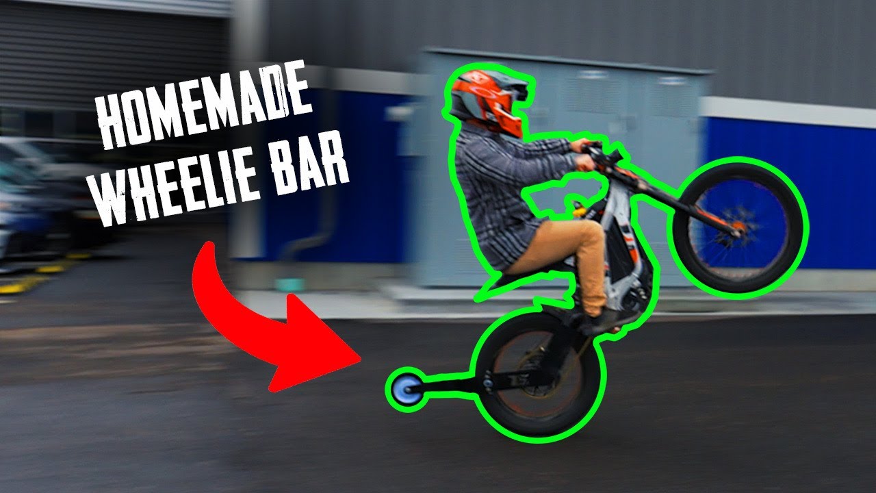 Can a Homemade Wheelie Bar Help Us Wheelie Like a Pro? YouTube
