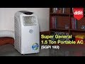 Super General 1.5 Ton Portable AC (SGPI 182) Overview