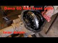 Dana 60 axle tear down by BSF Recovery Team