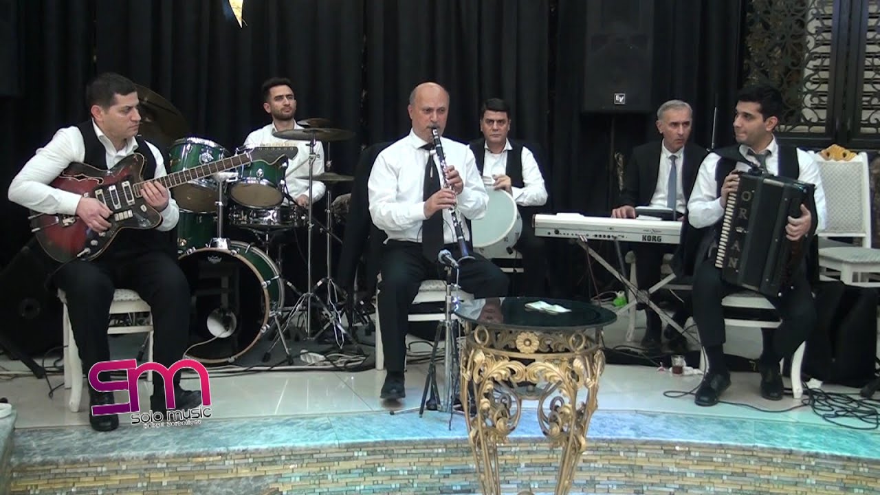 Hakim Abdullayev (klarnet) Orxan Qarmon ,Elekber Gitara Solo ifalar - Uzeyrin toyu 
