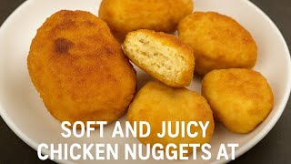 Soft and Juicy Chicken Nuggets at home| Knn's Style Chicken Nuggets recipe| Nuggets banane Ka tarika screenshot 2