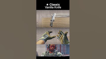 Classic Knife Vanilla Combo knife+gloves+agent #cs2 #cs2skins