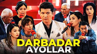 DARBADAR AYOLLAR // AMIRXON UMAROV SHOUSI // OCHIQCHASIGA GAPLASHAMIZ