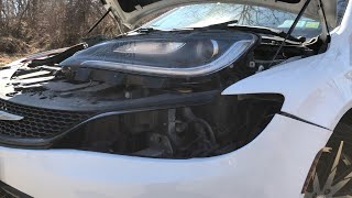 How To Remove The 2015 Chrysler Headlight Assembly!