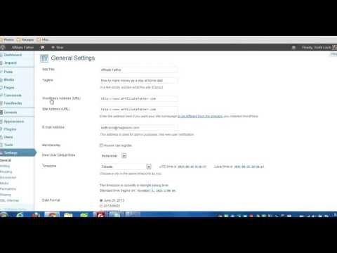 How to Change the URL of a WordPress Site