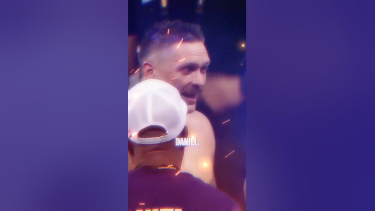 Usyk#usky#daniel#Subscribe#Boxing You can dream Usyk delivers words of encouragement post-fight #box