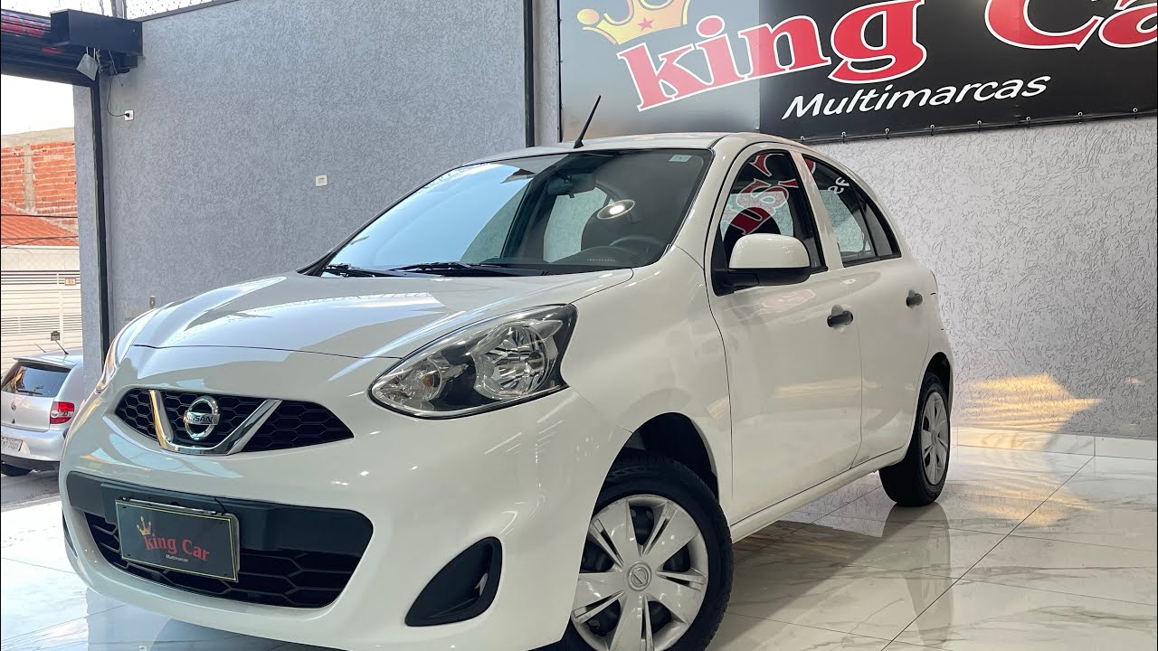 Nissan March 1.0 S 2019 Manual - King Car Multimarcas