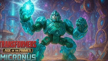 Micronus - A Quick Look at the Transformers Age of the Primes Deluxe Micronus Prime Chefatron Review
