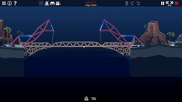 Poly Bridge 2 : Level 2-11 Solution