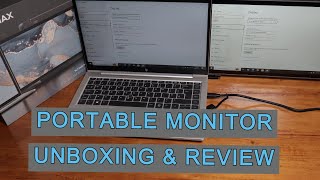 Mobile Pixels Duex Max  Portable Monitor Unboxing & Review