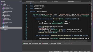 Xamarin Forms User Dialogs Mvvm
