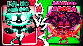 TIER 50 TRUE SUN GOD vs LEVEL 40 ADORA