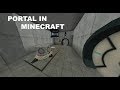 Minecraft: Portal - Working Clock, Elevators and More Models