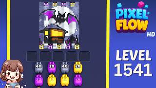 Pixel Flow Level 1541 Solution Walkthrough