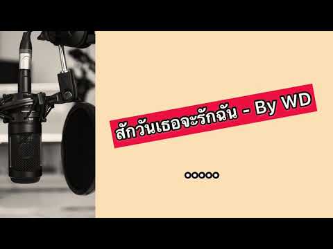 สักวันเธอจะรักฉัน-โดม จารุวัฒน์ cover by WD
