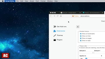 Create Pop-up Window from Firefox