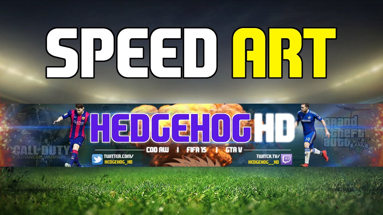HedgehogHD Cover Speed Art!