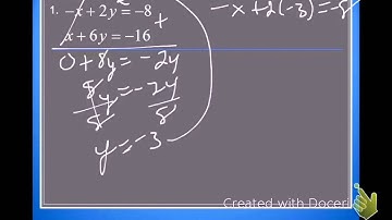 Algebra 1 6.3 Notes Part 1