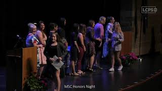 MSC Honors Night - 7th and 8th grade - June 3, 2019