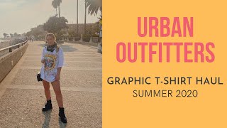 Urban Outfitters | Graphic Tees Haul Summer 2020