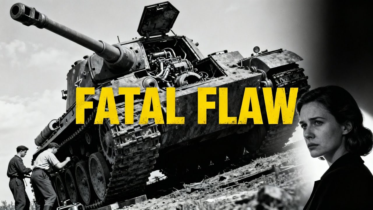 A German Woman Watched in Silence — Americans Tested a Captured Panther and Exposed Its Fatal Flaw