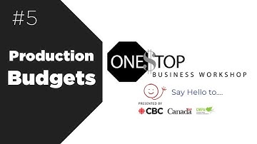 Building a production budget | One Stop Business