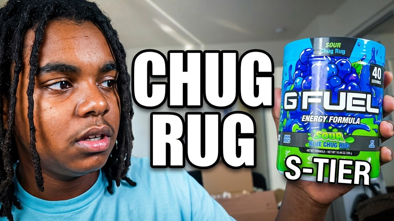New Chug Rug Unboxing My First Gfuel Tub Sour Chug Rug | New Shipment Of Gfuel - YouTube