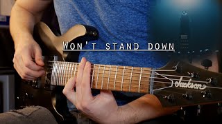 Muse - Won&#39;t Stand Down - Guitar Cover HD (+ tabs)