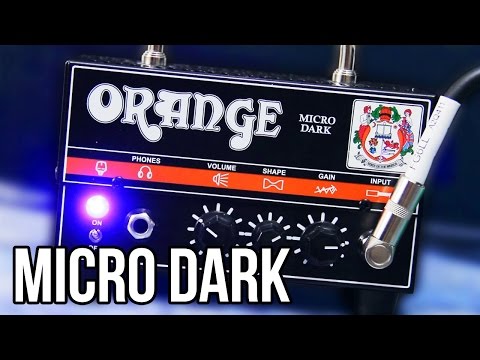 Orange Micro Dark - Metal | Pete Cottrell