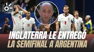 Inglaterra cedió la pelota y LE ENTREGÓ la semifinal a Argentina
