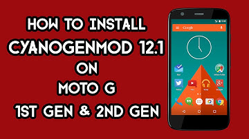 How to Install Cyanogenmod 12.1 on Moto G 1st Gen/2nd Gen