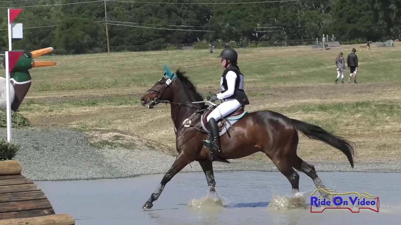 horseshoe bend 073XC Shannon Harger on King of Hearts Preliminary Rider Cross Country Woodside May 2019