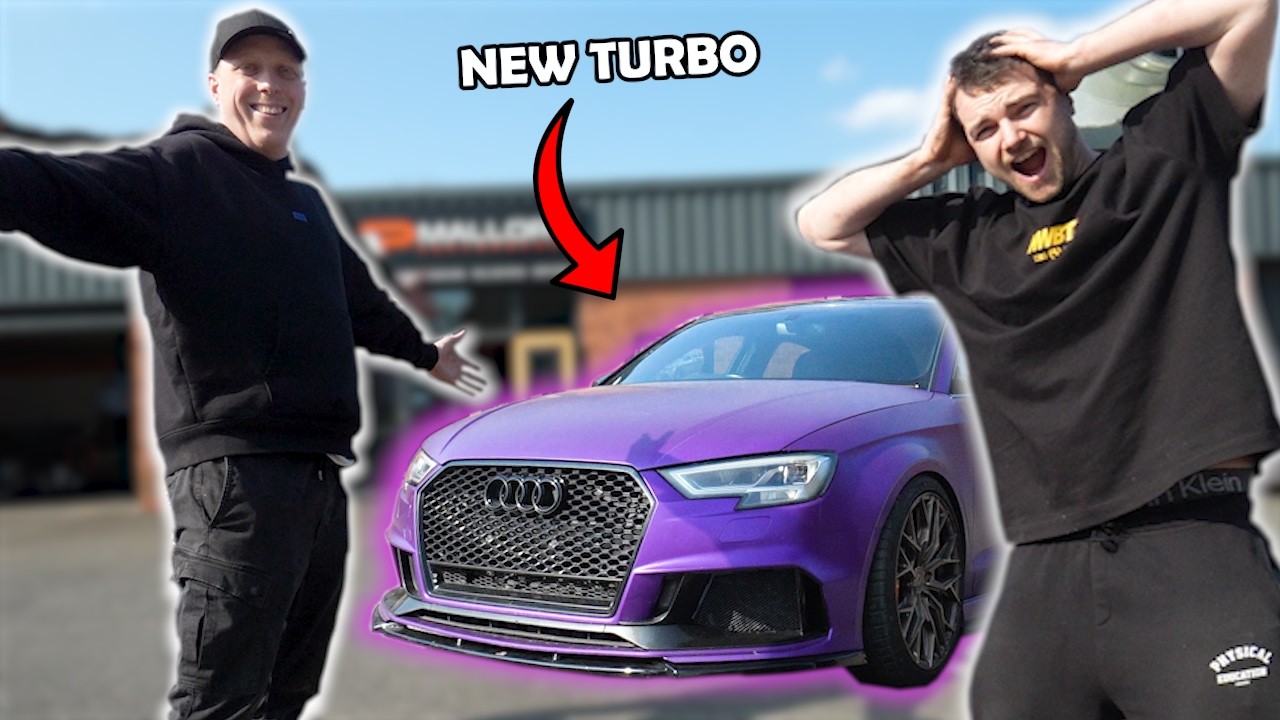Mat Armstrong’s old S3 has a new TURBO upgrade... what will it make?