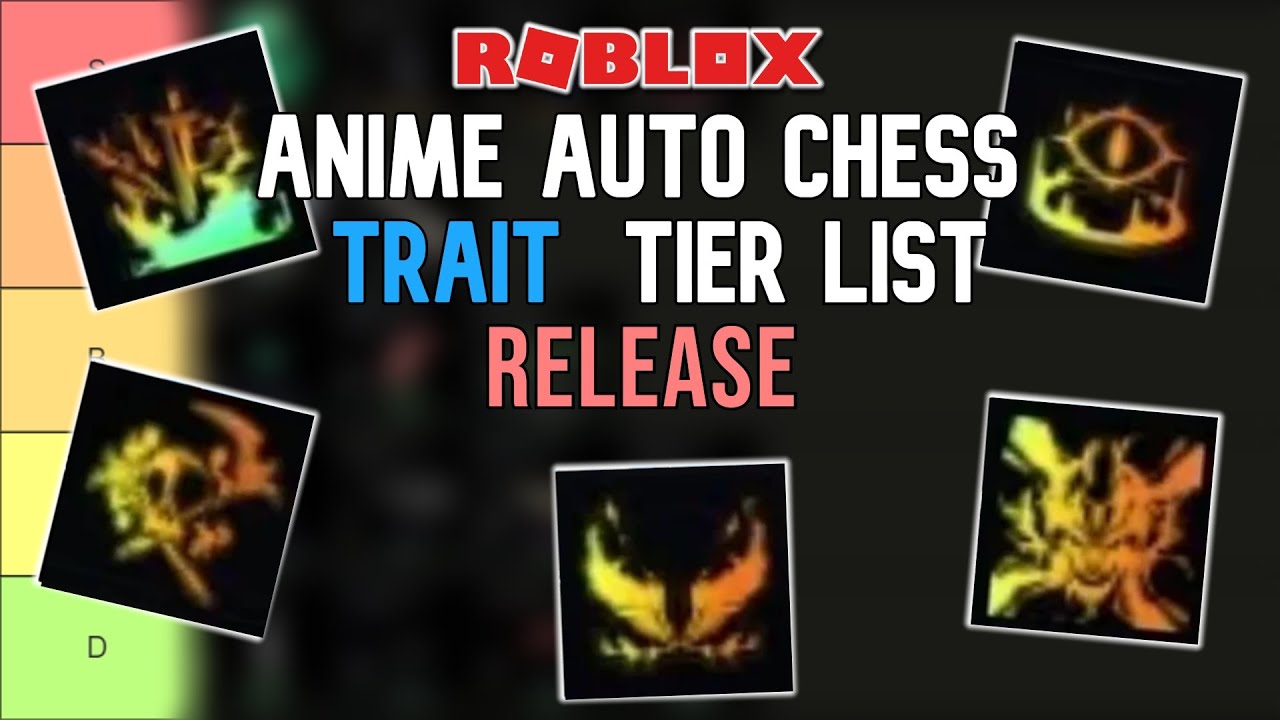 Roblox Anime Auto Chess Traits Tier List
