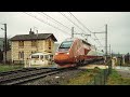 Ref:iON7qf3fht4 4k : compilation trains fran�ais &amp; passage a niveau manuel en action - bourg-en-bresse !