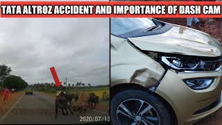 Tata Altroz 2nd Accident Reported | Importance Of Dash Cam | Altroz Build Quality | Altroz