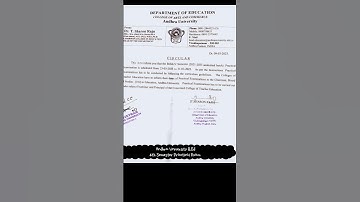 #andhrauniversity #4thsememster #practical #exam #examination