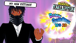 My BEST SETTINGS! In Season 14 My Hero Ultra Rumble!