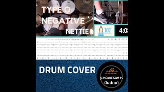 Type O Negative Nettie (Drum Cover) by Praha Drums Official (40.a)