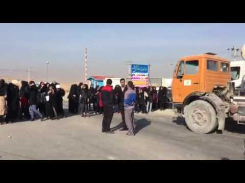 تحصن و اعتراض امروز دانشجويان دانشگاه بجنورد دست مريزاد و دم تون گرم