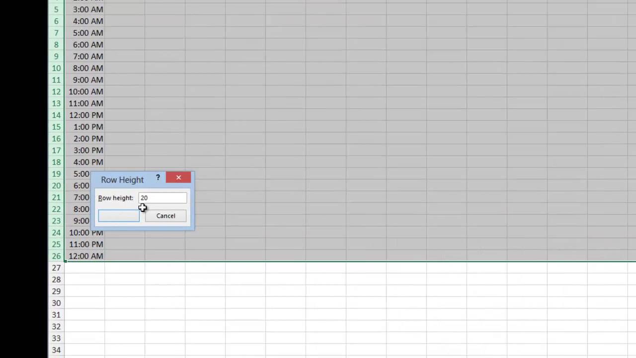 Excel Hourly Schedule Template from i.ytimg.com