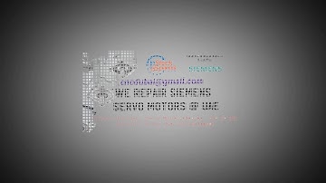 Siemens Servo Motor Repairs  at Dubai | Encoder Replacement| Brake / Bearing Change