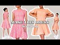 Paneled, Low Waist Dress with Godets Know Me Paper/PDF Pattern Tutorial | ME2091