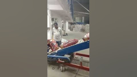 #loading #rice #bags #technology #industry #work