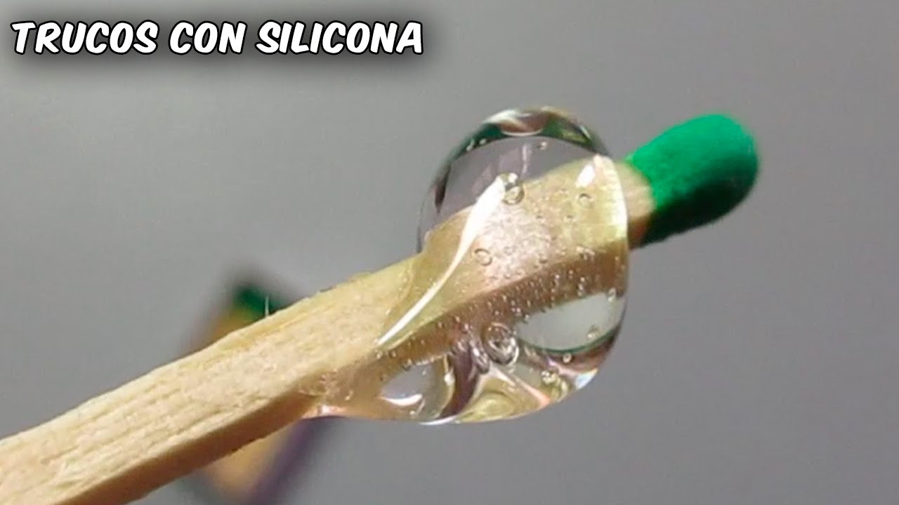 Como Pegar Con Silicona Sin Pistola Trucos Caseros Con Silicona Youtube