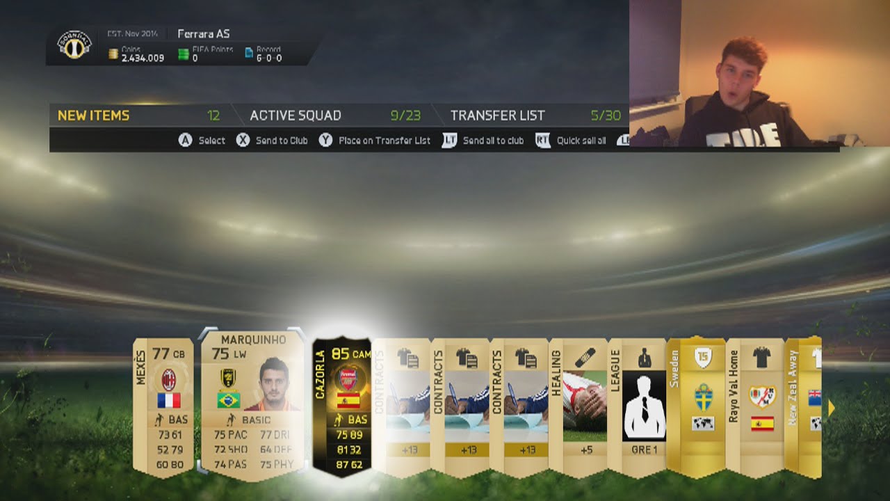 FIFA 15 - 1 MILLION COIN PACK OPENING