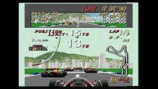 CGRundertow SUPER MONACO GP for Sega Genesis Video Game Review screenshot 3