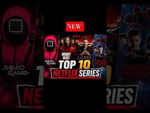 Top 10 Most Watched Netflix Series of All Time 😱 #shorts
