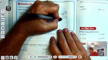 5th grade GO Math: Lesson 5.4 Division of Decimals by Whole Numbers pages 221-224