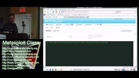 Metasploit Class Videos: 4 Meterpreter and Post Exploitation 6/6